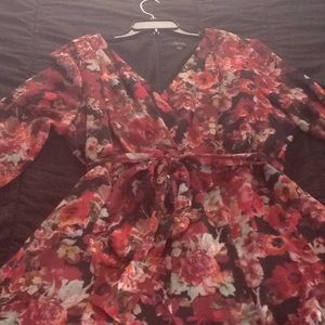 18W floral dress